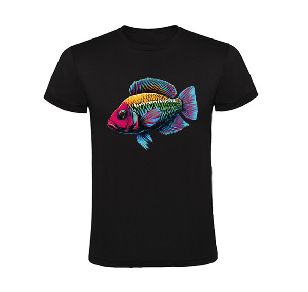 T-shirt Homem - "Color Cichlid"